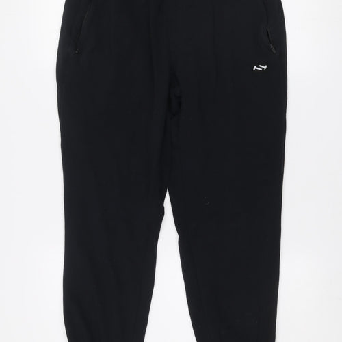 True Temper Men's Black Jogger Sweatpants Large Cotton Blend