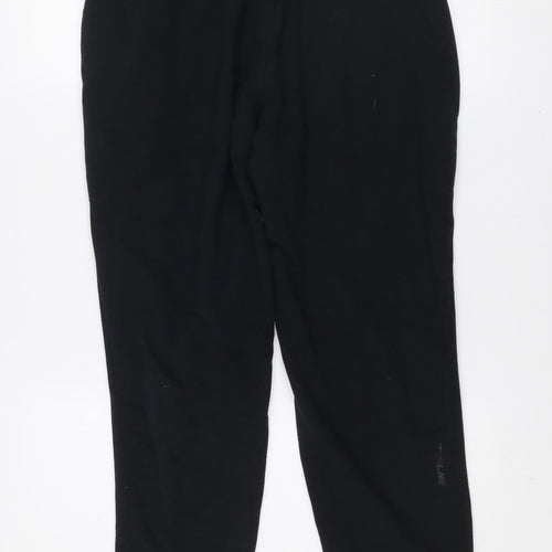 True Temper Men's Black Jogger Sweatpants Large Cotton Blend