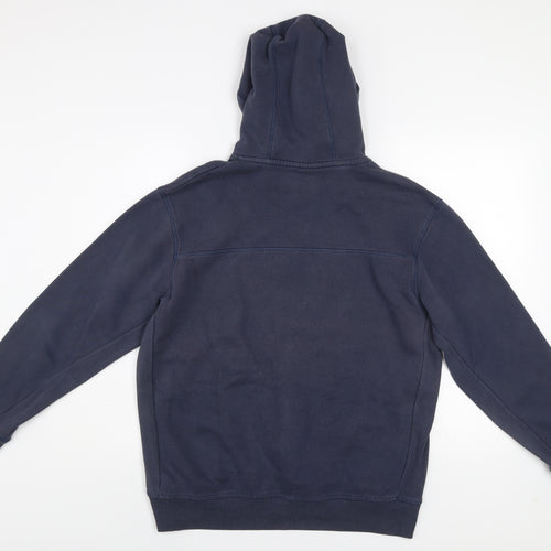Everlast Men's Blue L Pullover Hoodie Fleece Sweatshirt