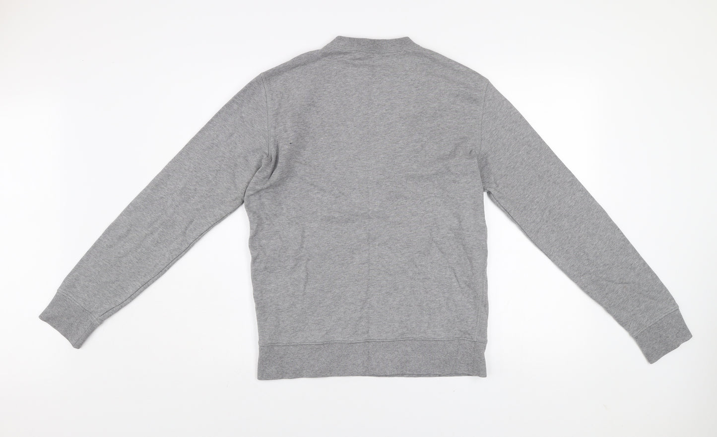 Marks and Spencer Men's Grey Small Crew Neck Pullover Sweatshirt