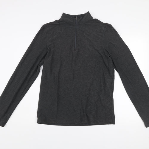 Kyodan Golf Men's Grey 1/2 Zip Long Sleeve Pullover Sweatshirt Size S