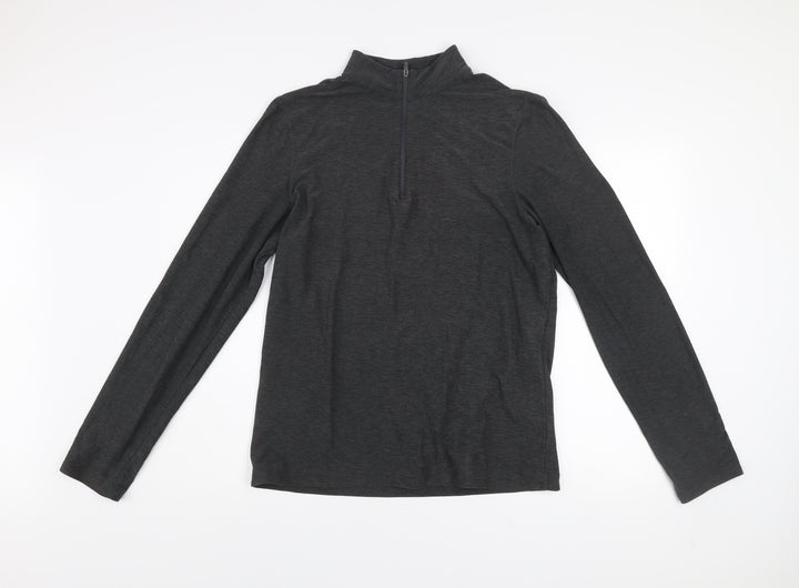 Kyodan Golf Men's Grey 1/2 Zip Long Sleeve Pullover Sweatshirt Size S