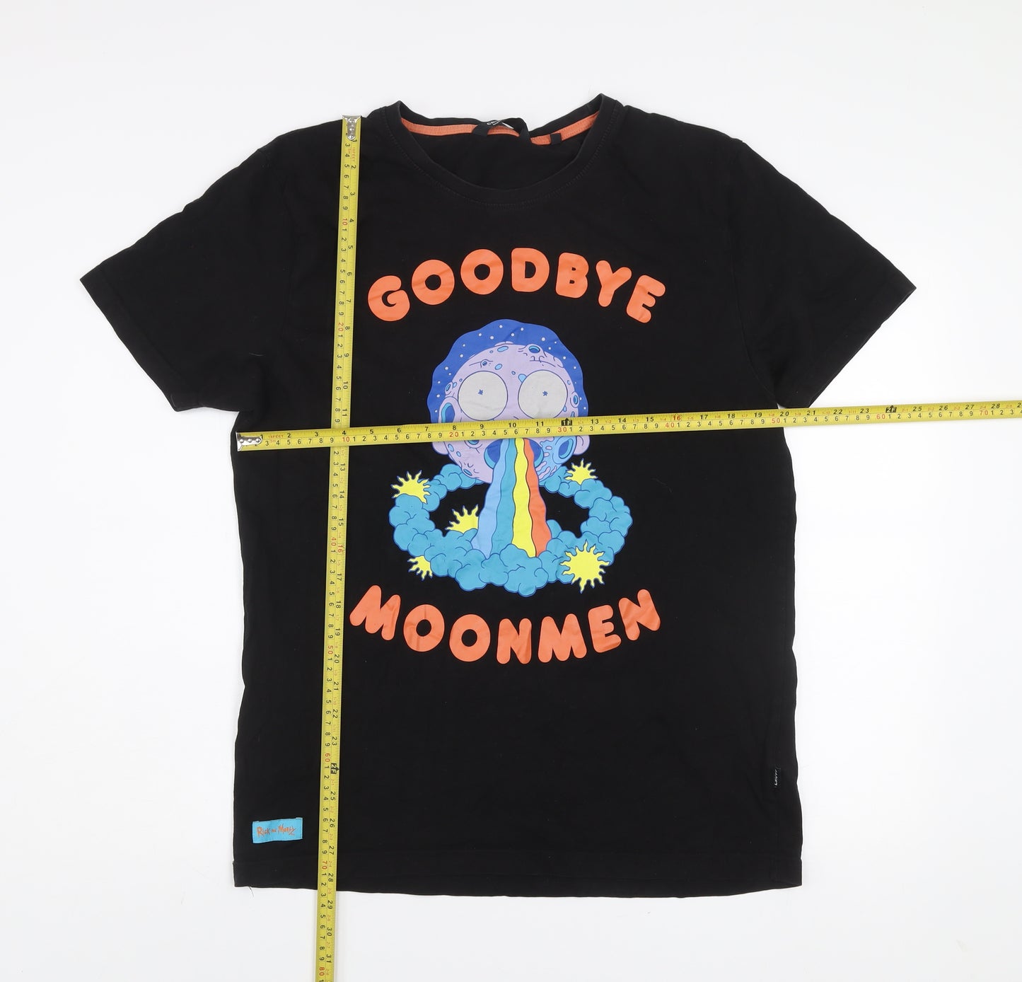 Cropp Rick and Morty Black XL Men's Graphic T-Shirt