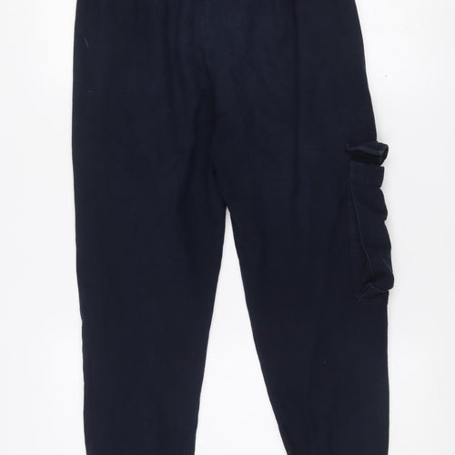 Comma Men’s Navy Blue Jogger Sweatpants Size M with Cargo Pocket