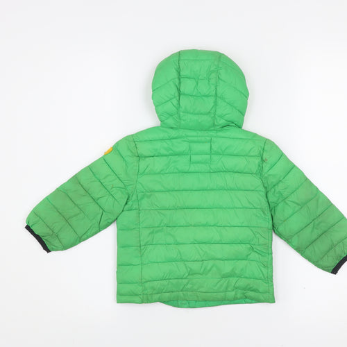 Baby GAP Unisex Green 18-24 Months Hooded Puffer Jacket
