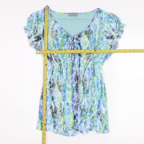 Marks and Spencer Women’s Multicoloured Short Fit & Flare Dress Size 12