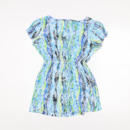 Marks and Spencer Women’s Multicoloured Short Fit & Flare Dress Size 12