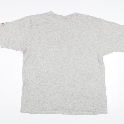 Champion Men's Grey XL Fashion Institute Graphic T-Shirt