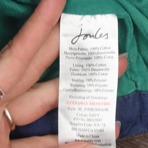 Joules Boys Blue Padded Cotton Bodywarmer Waistcoat 9-10 Years