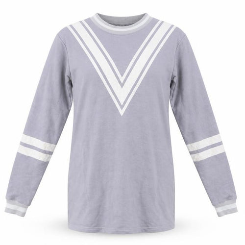 UNIQUE21 Women Grey Long Sleeve T-Shirt Dress Size 8