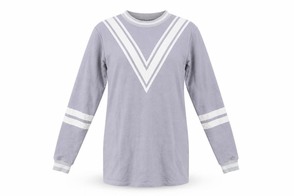 UNIQUE21 Women Grey Long Sleeve T-Shirt Dress Size 8
