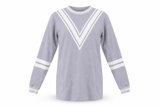 Front view of UNIQUE21 Women Grey Long Sleeve T-Shirt Dress, size 8