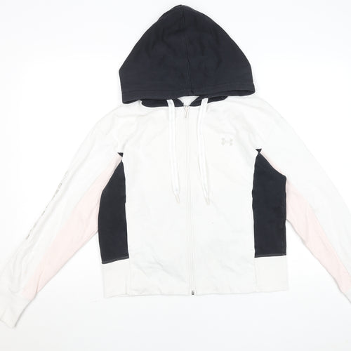 Under Armour Women's Multicoloured Small Hooded Track Jacket