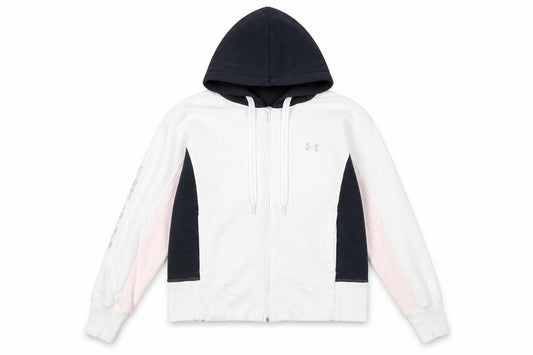Front view of Under Armour Women's Multicoloured Small Hooded Track Jacket