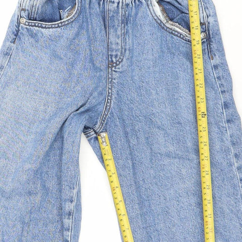 ZARA Girls Blue Denim Dungaree Jumpsuit 13-14 Years Adjustable Straps