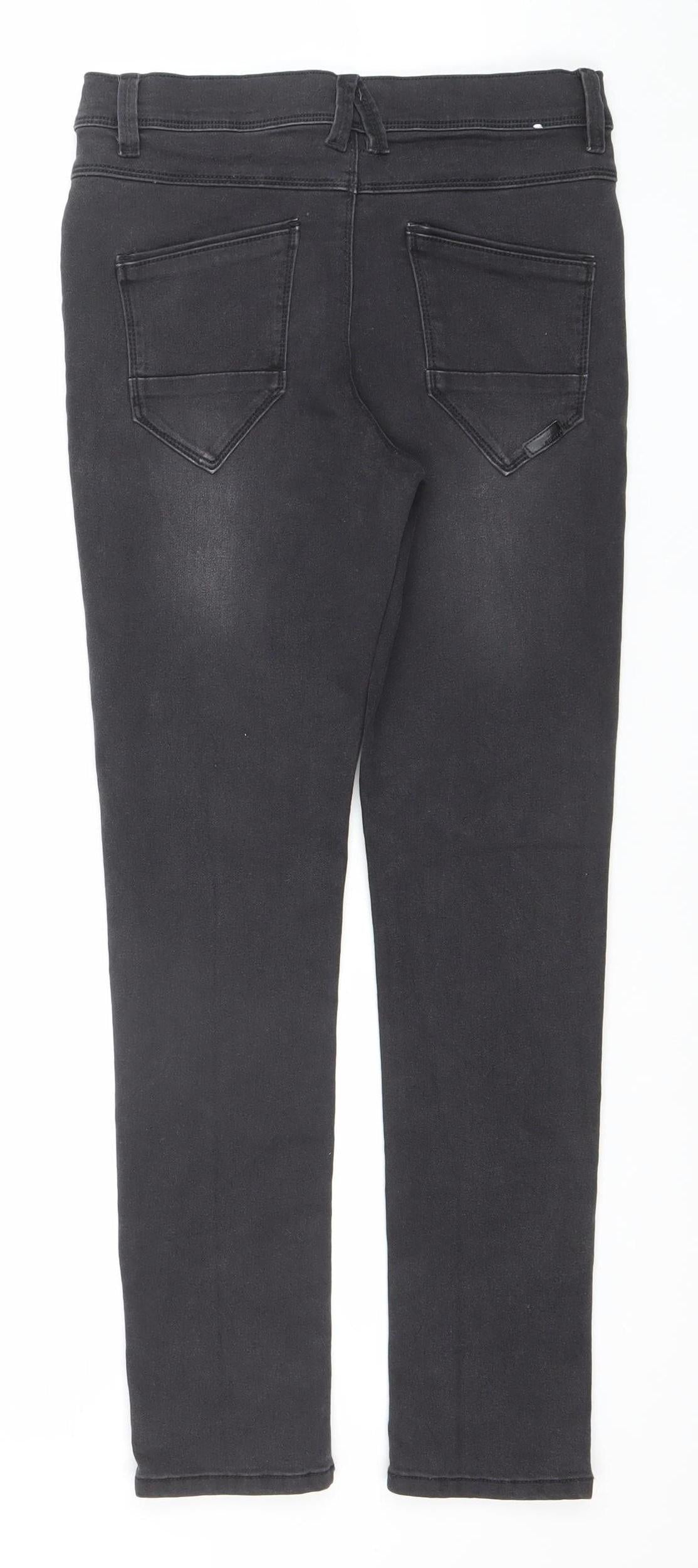 Name It Teens Black Skinny Jeans Slim Fit Size 11Y