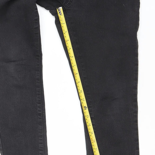 Vero Moda Women's Black Skinny Jeans L Slim Fit Stretch Denim
