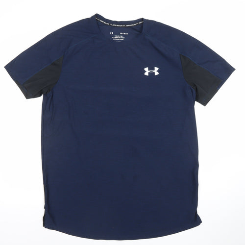 Under Armour Men's Blue MK1 Tee Athletic T-Shirt Size L