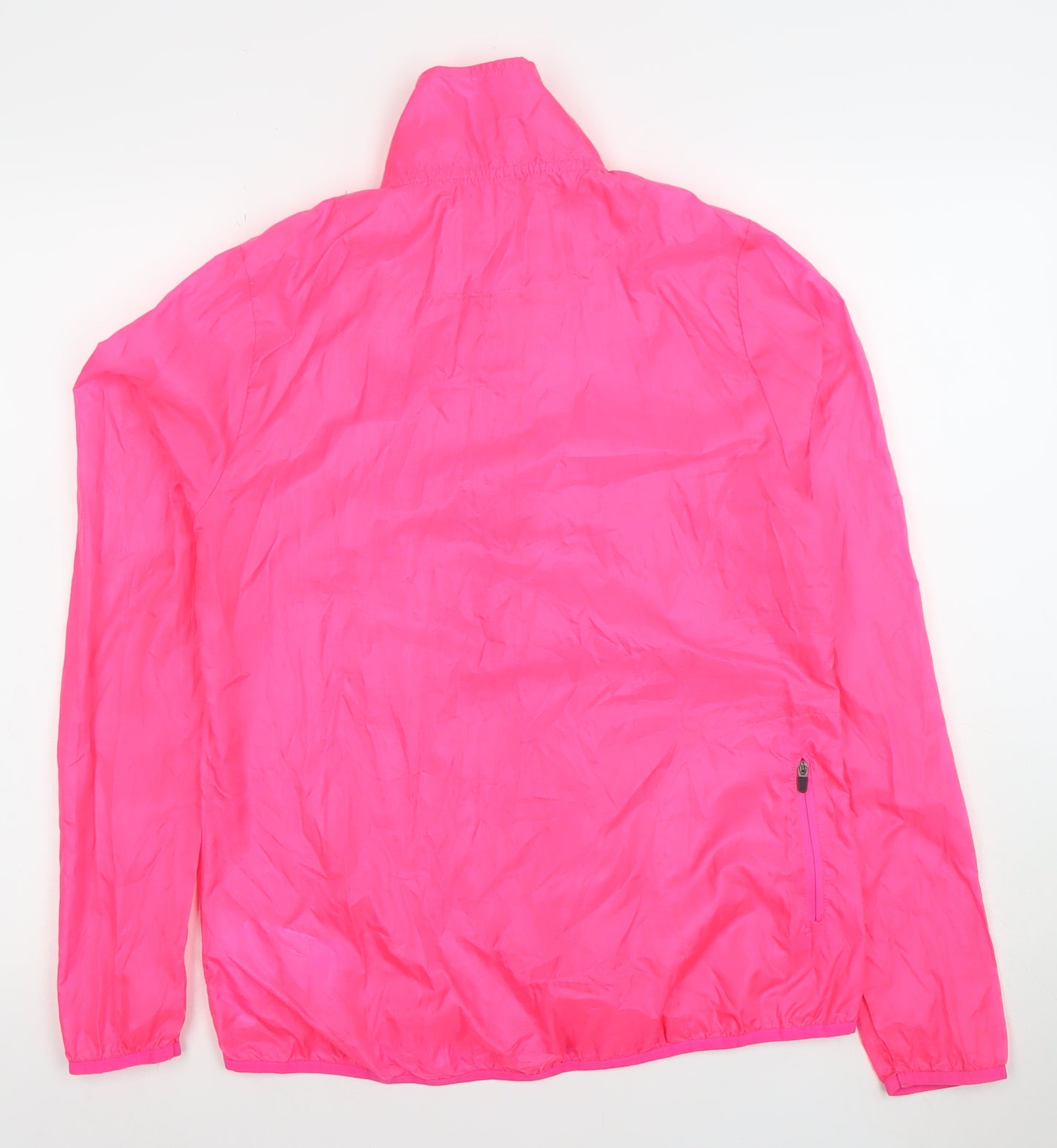 Outpace Women's Pink Lightweight Windbreaker Jacket Size S