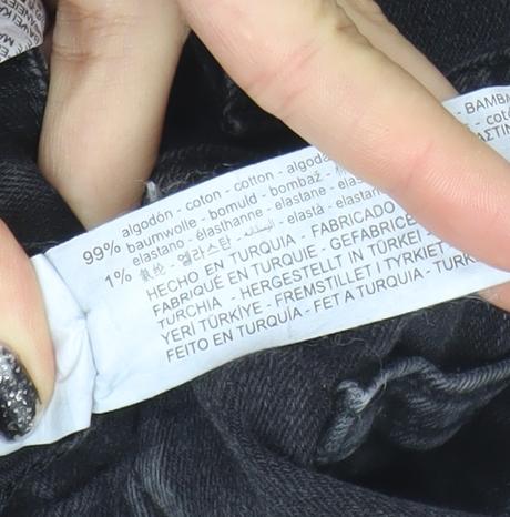 Zara Men's Black Slim Fit Straight Leg Jeans Size L 32in Waist