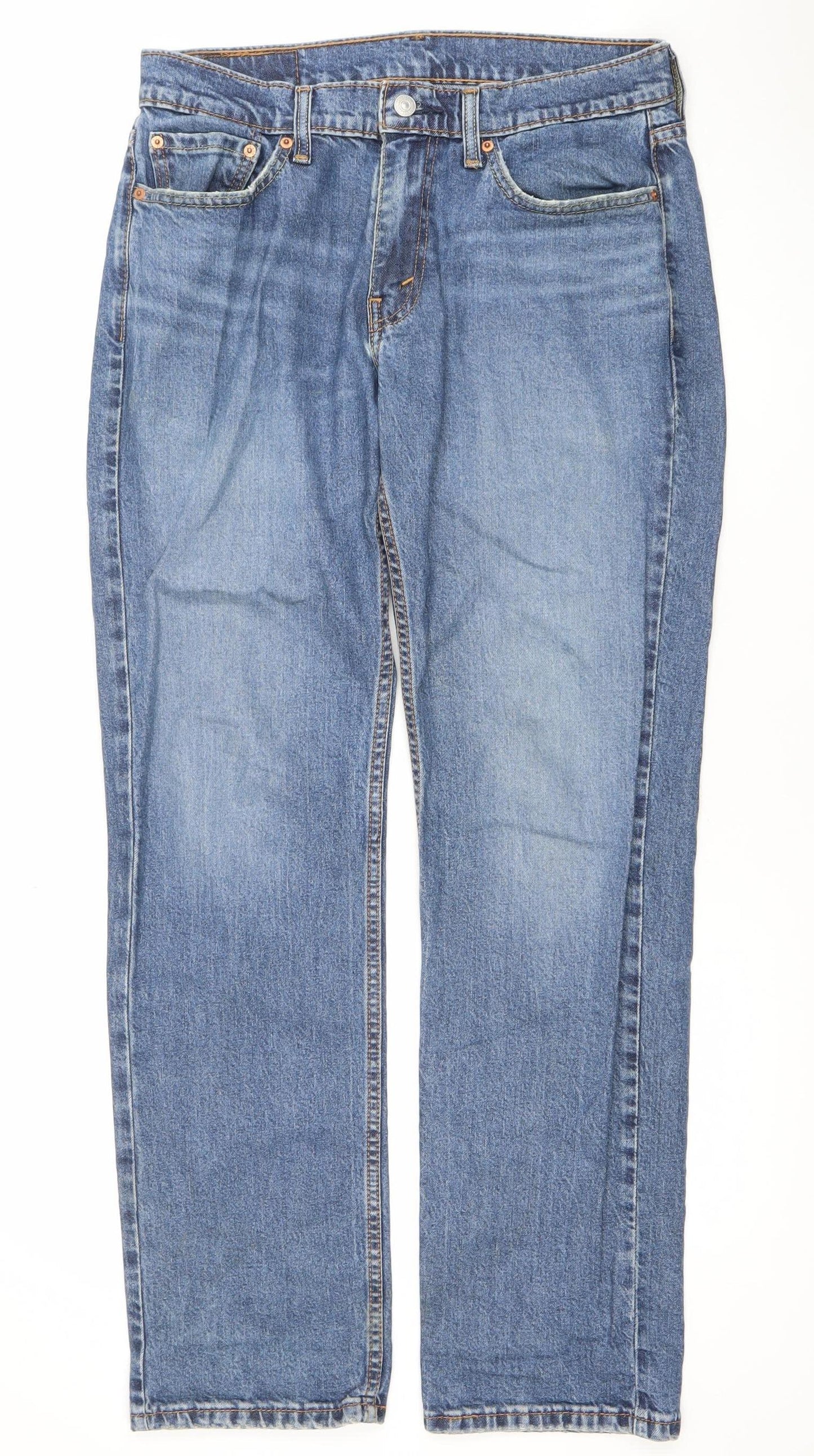 Levi’s 514 Men’s Blue Straight Leg Denim Jeans W30 L32 Regular Fit