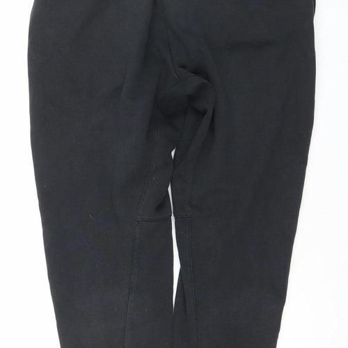 Nike Men's Black S Jogger Sweatpants with Drawstring and Pockets