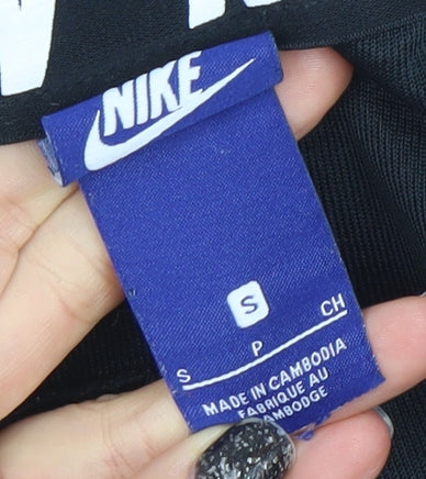 Nike Men's Black S Jogger Sweatpants with Drawstring and Pockets