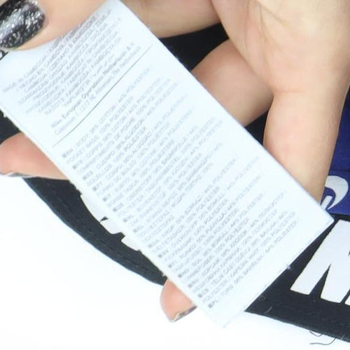 Nike Men's Black S Jogger Sweatpants with Drawstring and Pockets