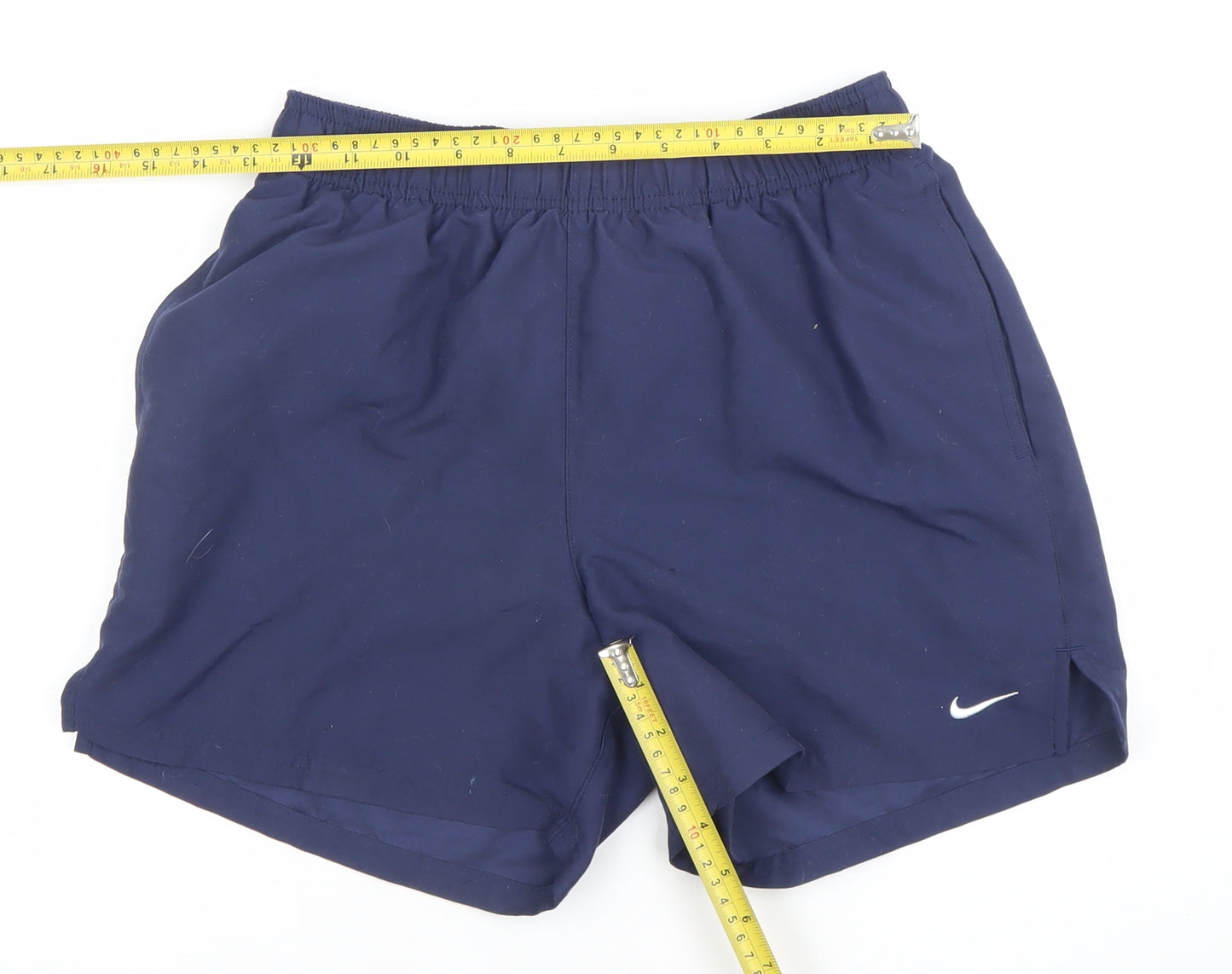 Nike Men's Blue Small Athletic Running Shorts