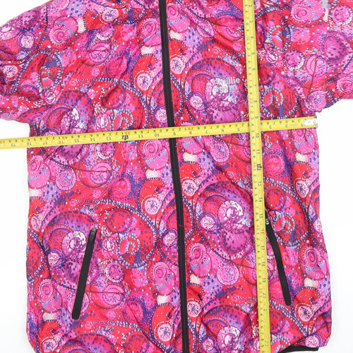 Millie & Gym Women's Multicoloured S Hooded Puffer Jacket