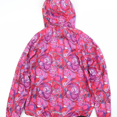 Millie & Gym Women's Multicoloured S Hooded Puffer Jacket