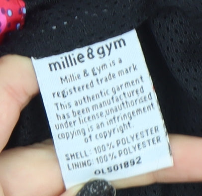 Millie & Gym Women's Multicoloured S Hooded Puffer Jacket