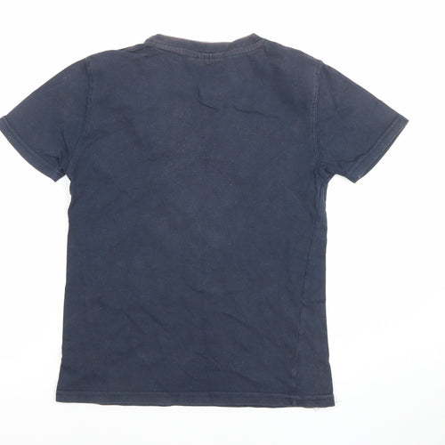 Cambridge University Boys Blue Cotton Logo T-Shirt 11-12 Years