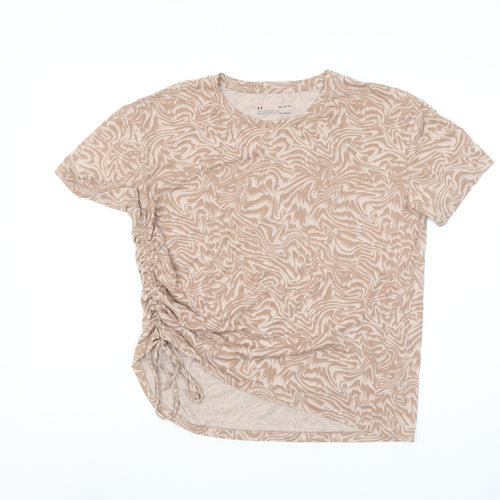 Under Armour Women's Beige HeatGear T-Shirt M Short Sleeve