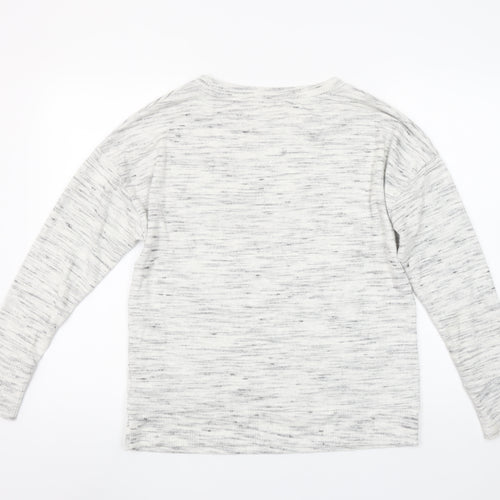 Marks and Spencer Women’s Grey Long Sleeve Relaxez-Vous T-Shirt Size 10