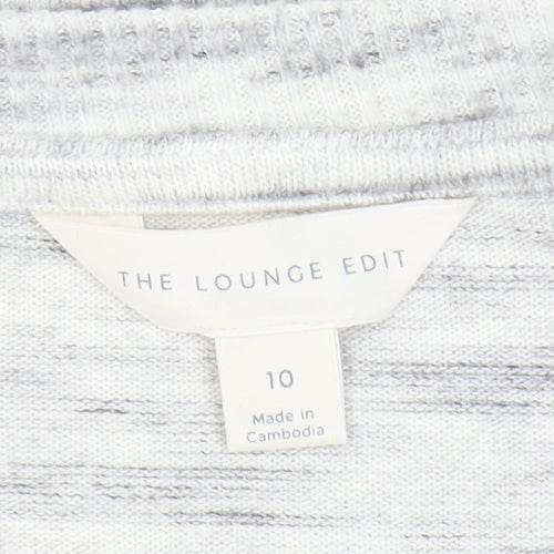 Marks and Spencer Women’s Grey Long Sleeve Relaxez-Vous T-Shirt Size 10