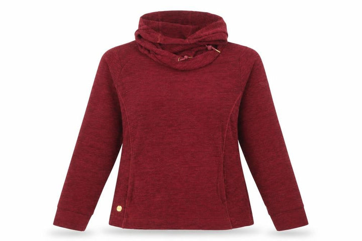 Regatta Women’s Red Hoodie Size 12 Pullover Long Sleeve Outdoor Hooded Sweatshirt