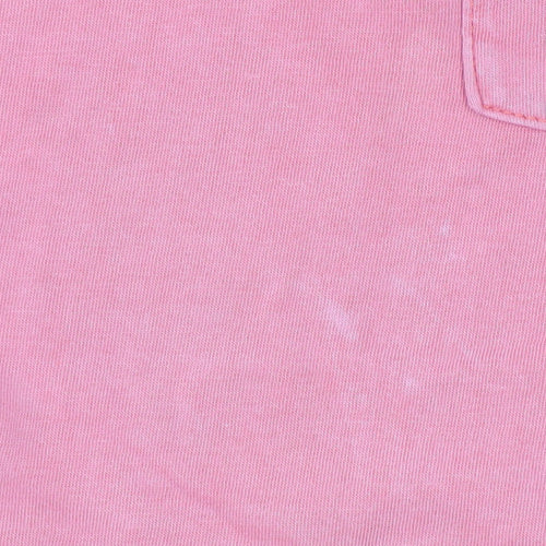 Gaz Man Men's Pink XL Short Sleeve Cotton Polo Shirt