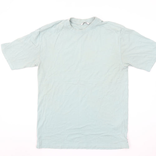 Only & Sons Men’s Light Green Organic Cotton Short Sleeve T-Shirt M