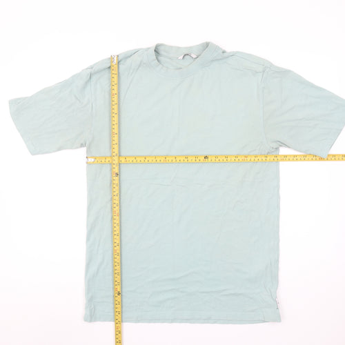 Only & Sons Men’s Light Green Organic Cotton Short Sleeve T-Shirt M