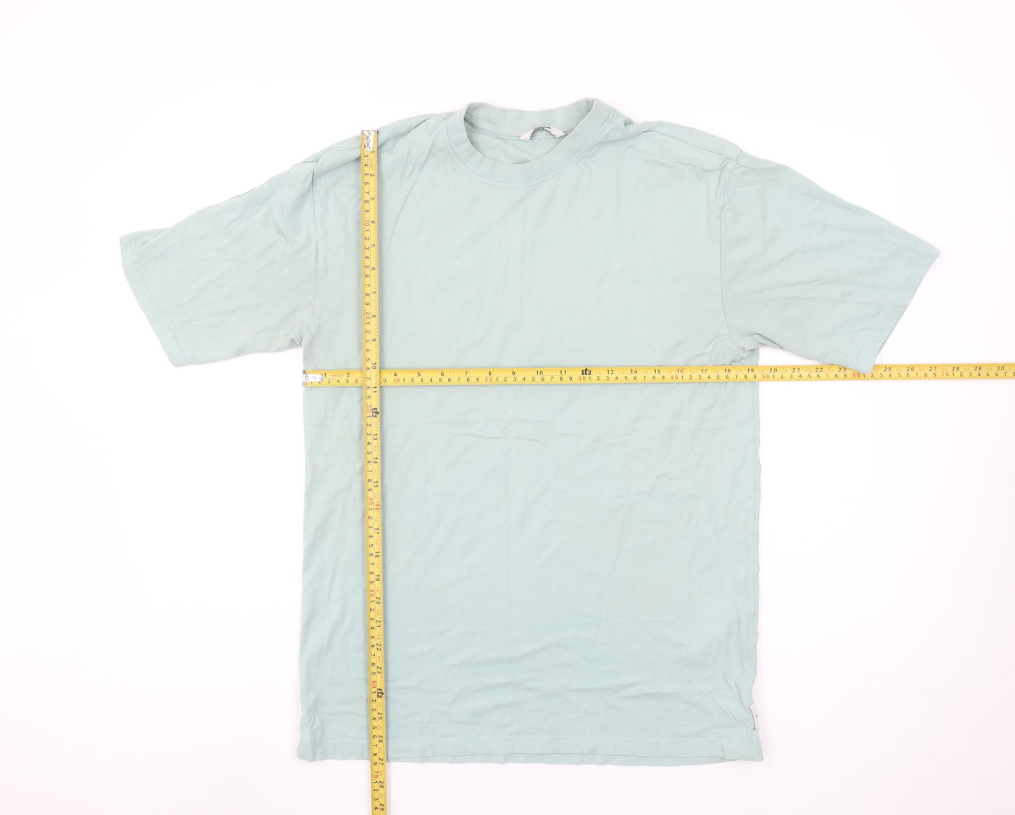 Only & Sons Men’s Light Green Organic Cotton Short Sleeve T-Shirt M