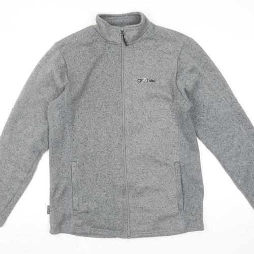 Granite Outdoors Men's Grey Fleece Full Zip Jacket Size S