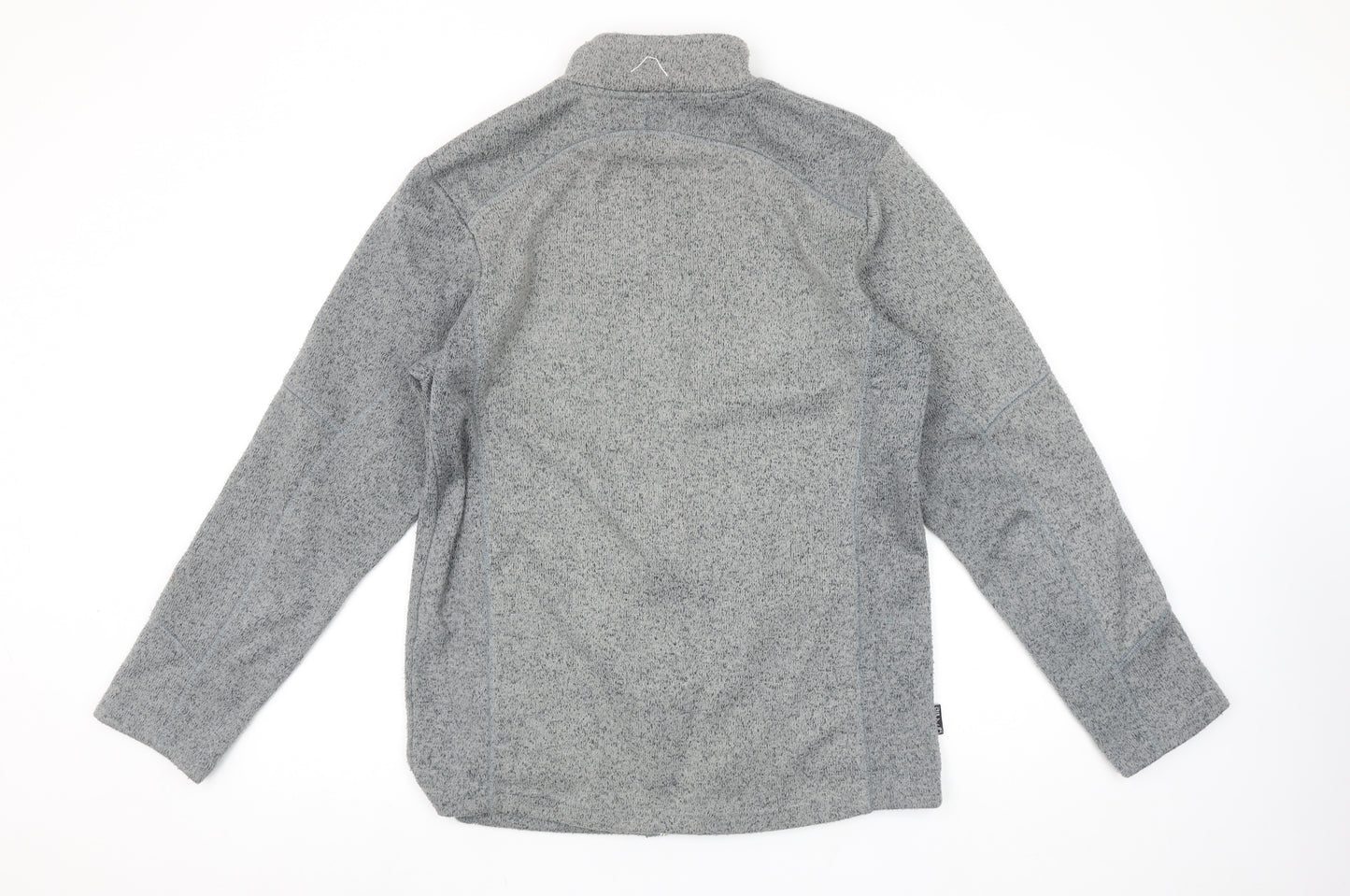 Granite Outdoors Men's Grey Fleece Full Zip Jacket Size S