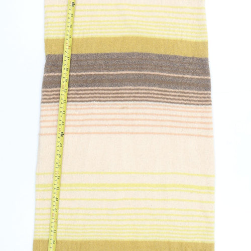Native Youth Women’s Beige Striped Sleeveless Knit Tank Dress Size S
