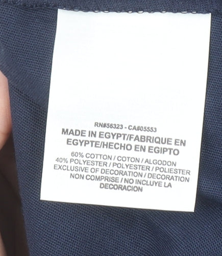 Nike Women Blue FFF Racerback Tank Top Size S Sports Activewear