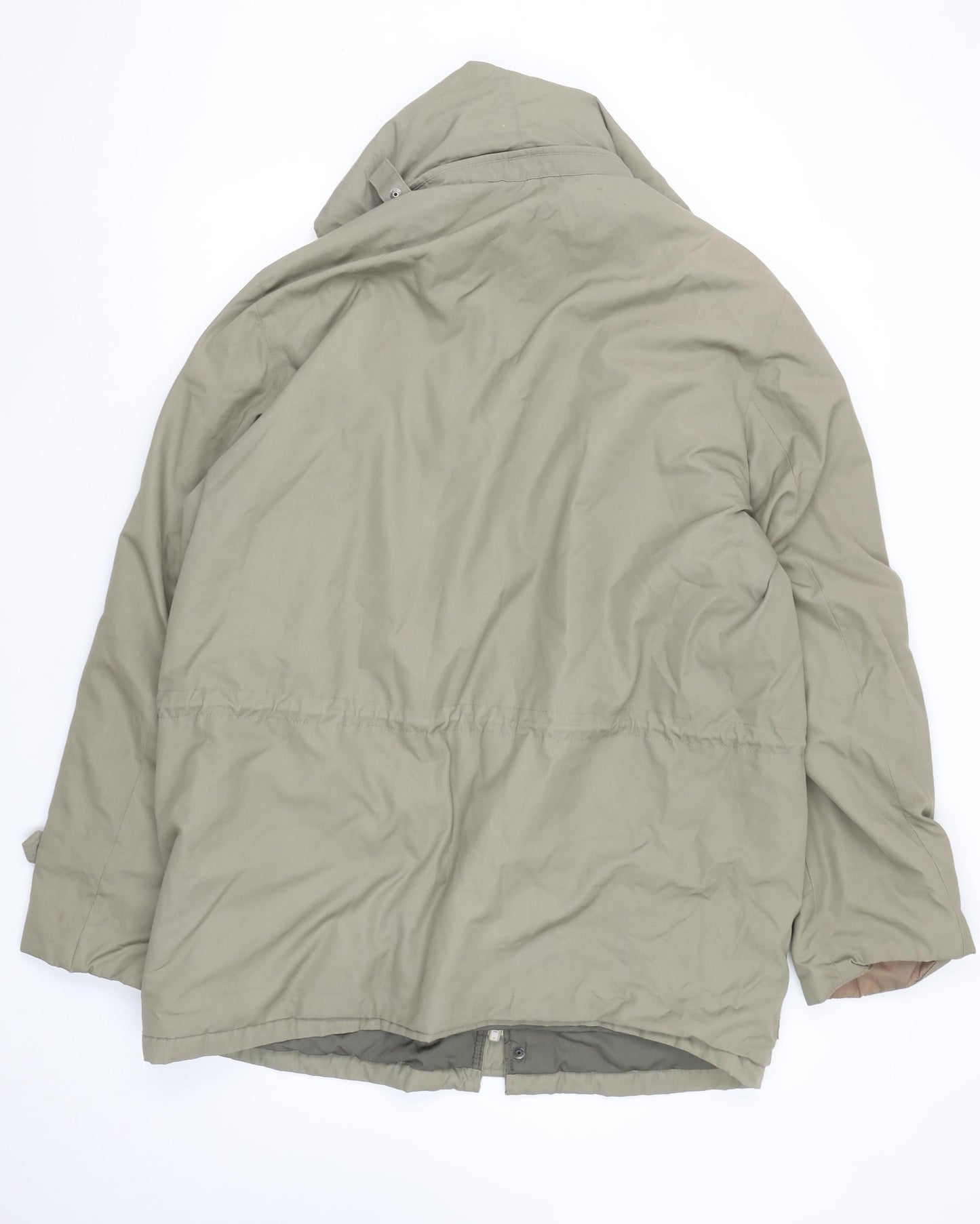 Rikson Touring Men’s Green Parka Jacket Size 54 Regular Fit Hooded