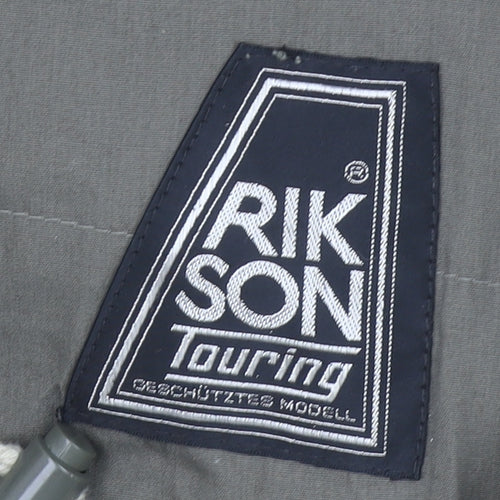 Rikson Touring Men’s Green Parka Jacket Size 54 Regular Fit Hooded