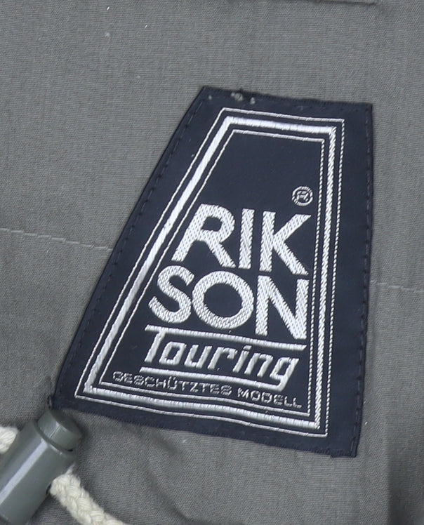 Rikson Touring Men’s Green Parka Jacket Size 54 Regular Fit Hooded