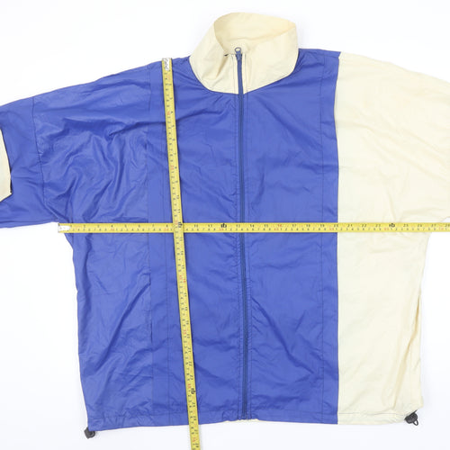 PrettyLittleThing Women's Blue Windbreaker Jacket UK 16