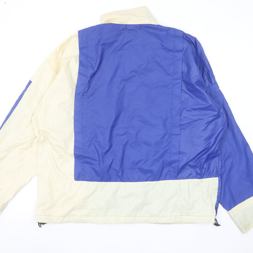 PrettyLittleThing Women's Blue Windbreaker Jacket UK 16